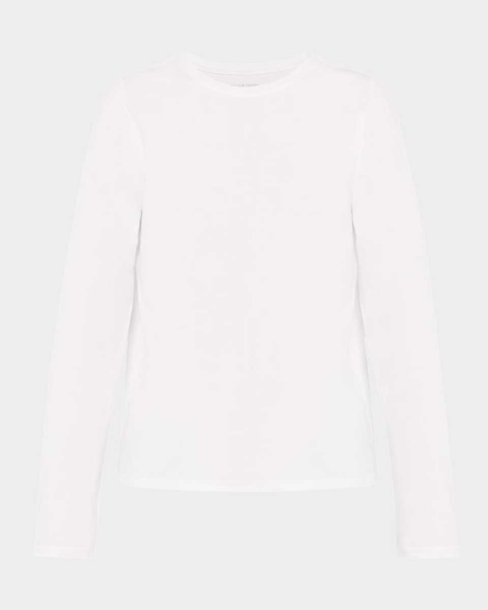 Long-Sleeve Organic Cotton Jersey T